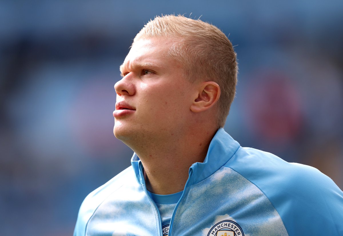 premierleague's tweet photo. Erling Haaland has scored against 23 different clubs in the Premier League - will Coventry be the 24th?

Five matches are under way 👉  https://t.co/yTqf5hXNBR https://t.co/7tBG9wEf6M