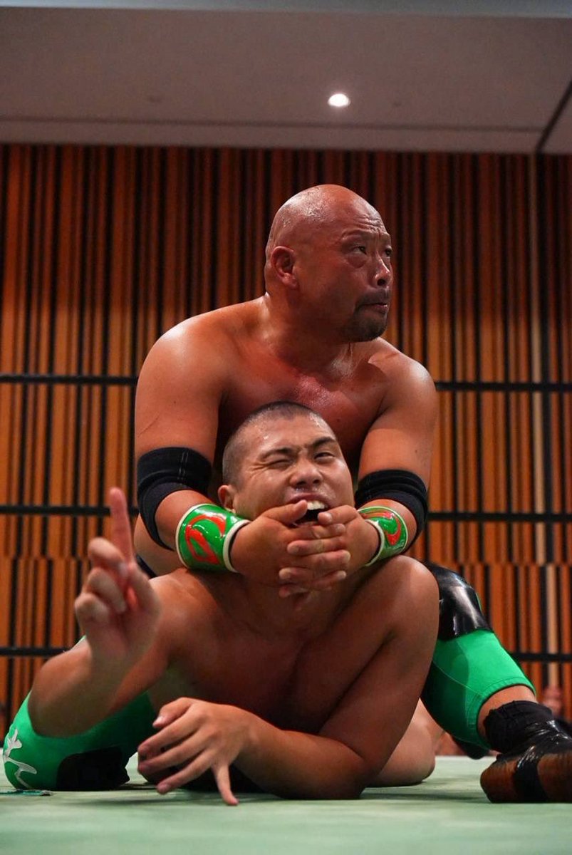 shinzakijinsei_'s tweet photo. 「細沼翔流よ、走り抜け！」
#みちのくプロレス https://t.co/HzWMZURuk7