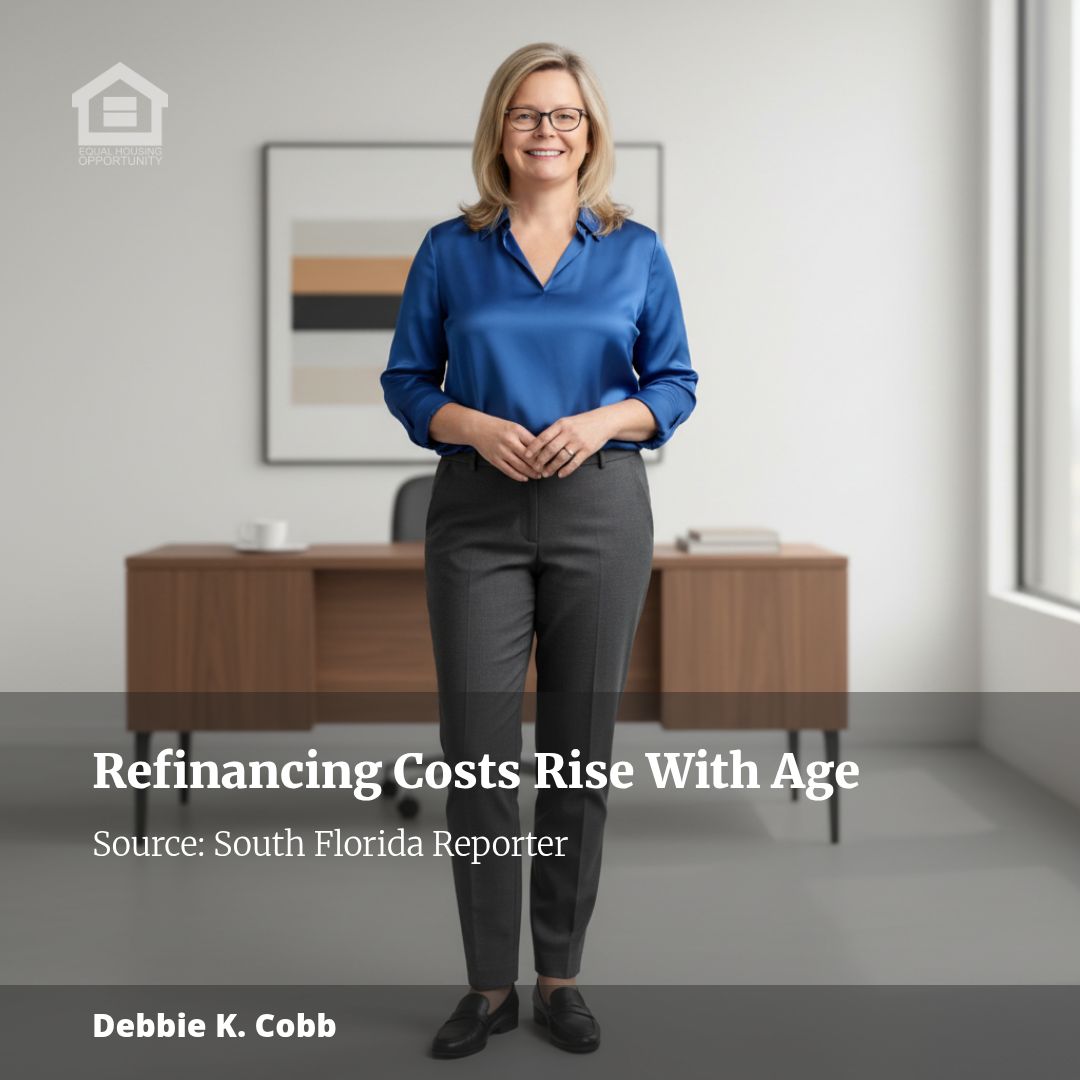 DebbieKCobb's tweet photo. How Seniors Can Save Thousands When Refinancing Their Home
Did you know that refinancing your home later in life could come with an unexpected cost? Many older homeowners end up paying about $2,400 more each year thanks to what's being called a "Seniority Tax"—and over the ... https://t.co/85izfS27qM