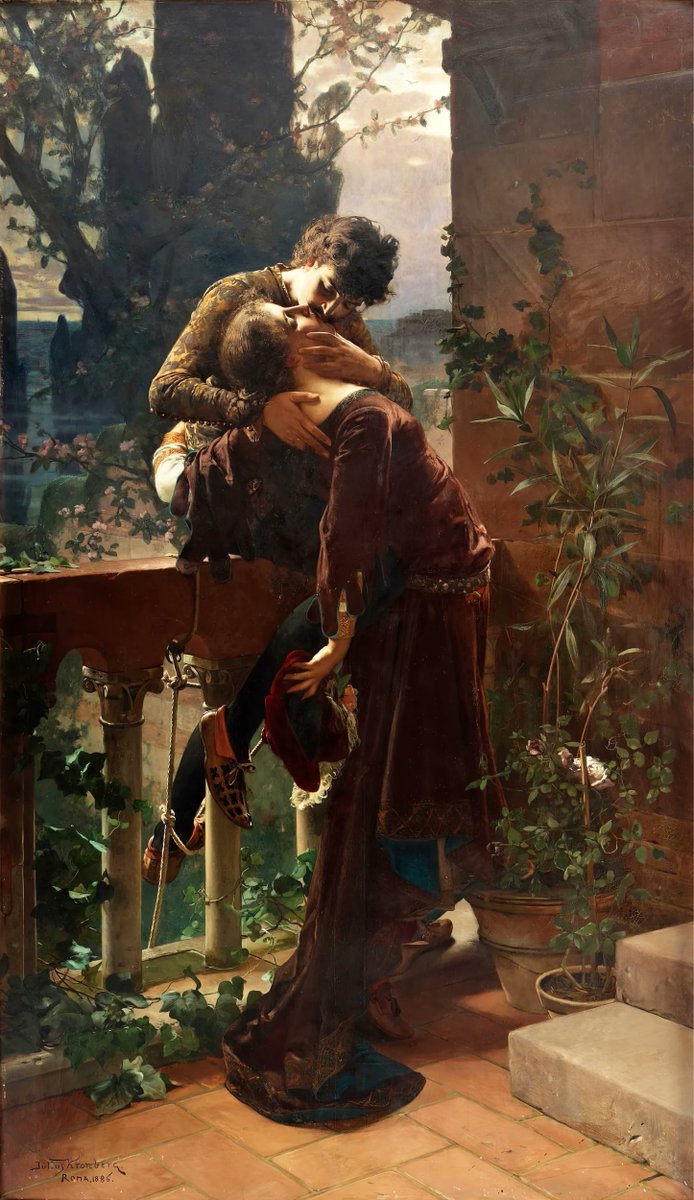httpsmnemos's tweet photo. “Romeo and Juliet on the Balcony” Julius Kronberg
c. 1886 https://t.co/p4leMTOjYN