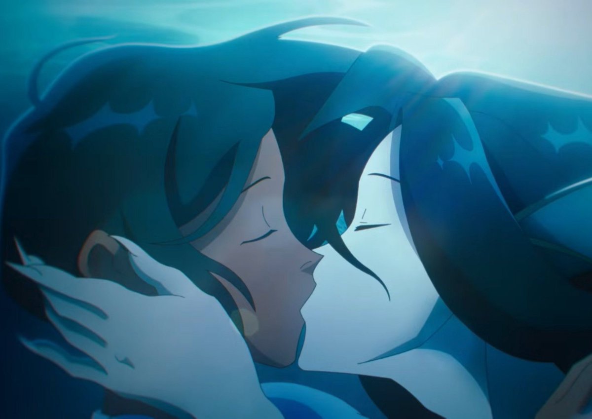 kolapon_art's tweet photo. August-September is being very yuriful 💜
The Lovers came out, Idwtbamg's reanimated ep just released and in three weeks we'll see Lumity again https://t.co/FvvJVumBKN