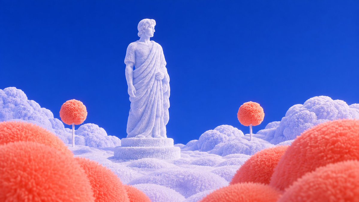 DevDsgn's tweet photo. Taking this surreal architecture series into mythology 🔵⚪

Same soft texture, now inspired by ancient Greek &amp; Roman worlds.

Will update prompts in library tomorrow. https://t.co/NJq2XjwN3p