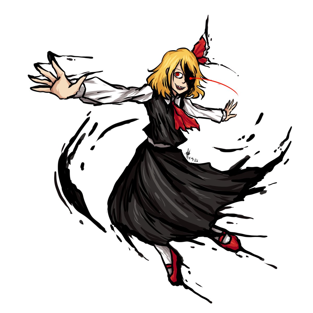 occultonic's tweet photo. Rumia https://t.co/Gph6B0DVEn