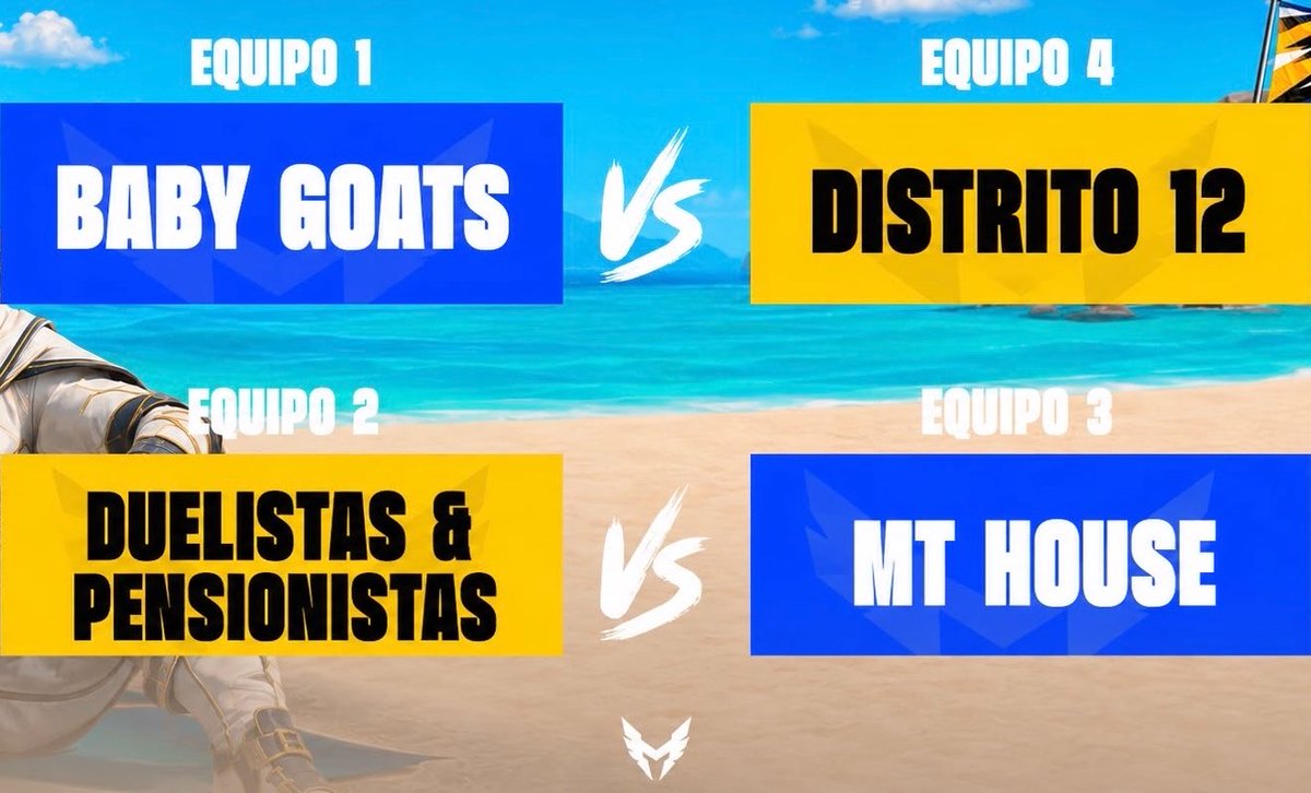 MelillaTitans's tweet photo. A las 17:00 arranca la #MTSummerCup4☀️ y estos serán los enfrentamientos.
Queremos ver vuestras predicciones 💬👇
#WeAreTitans | #MTSummerCup4 https://t.co/2KIVisnGxF