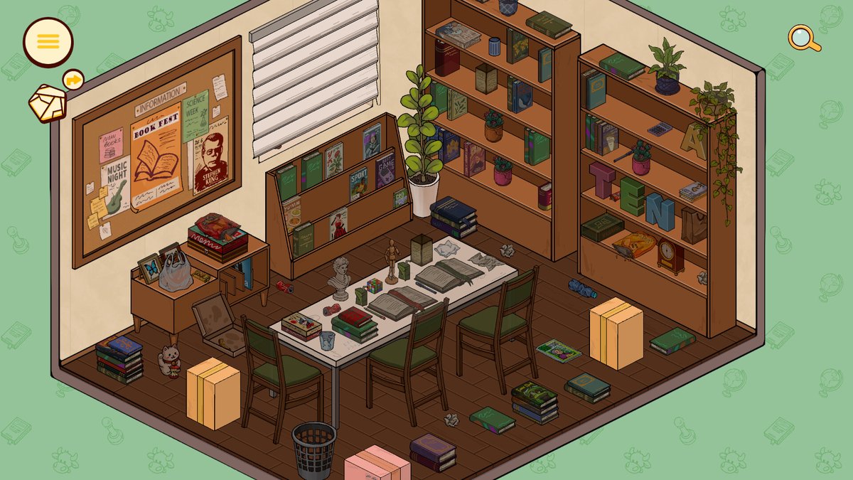 rogueducknet's tweet photo. every room comes with a note,
a to-do list,
&amp; one object that definitely wasn’t part of the plan. 📦

Neat! is about sorting little rooms and the stories hiding under the clutter. 🌿✨

launches September 14~
#screenshotsaturday #indiegames https://t.co/S9G0u9HCeT
