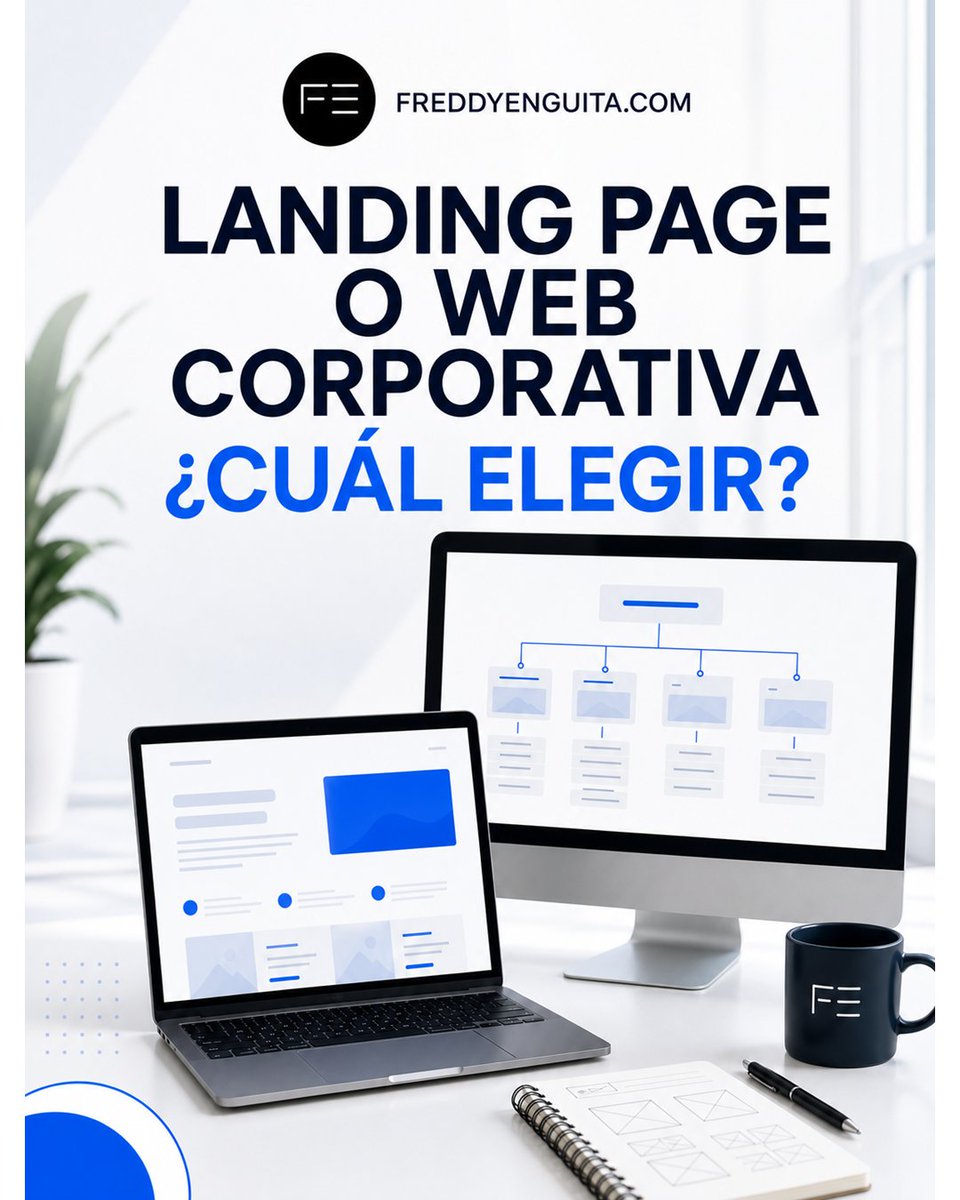 EnguitaFreddy's tweet photo. ¿Landing page o web corporativa?

No es una cuestión de cuál es “mejor”, sino de qué necesitas conseguir

🎯 Una acción concreta → Landing
🏢 Presentar y hacer crecer un negocio → Web corporativa

Cuándo elegir cada una? 👇
https://t.co/YF8Xui0Fek

#DiseñoWeb #LandingPage #SEO https://t.co/pLj6zIrxWS