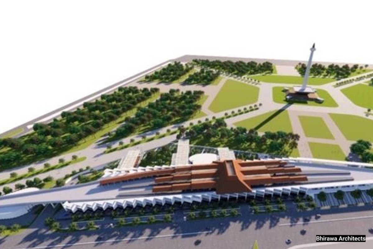 txttransportasi's tweet photo. Sejauh ini sudah ada beberapa bocoran desain renovasi Stasiun Gambir yang ditampilkan ke publik.

Dari semua desain yang ada, berharap KAI memilih desain yang tidak mengesampingkan nilai historis, iklim tropis, kualitas material, dan ketersediaan anggaran.

Sedih sebenarnya jika atap joglo Stasiun Gambir yang teduh dan ikonik itu dirombak.