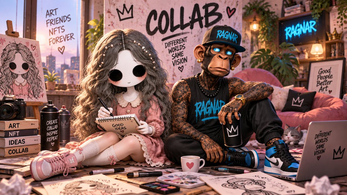 ragnar69group's tweet photo. 🔥 HOLLOW ONES × RAGNAR COLLAB GIVEAWAY 🔥

We’re giving away 10 FCFS spots! 👀

And remember - RAGNARS are extra special in Discord giveaways! 🐺⚡

Requirements:

✅ Follow @HollowOnesHQ
✅ Follow @ragnar69group
✅ Follow @bubblegum_dee
✅ Comment on this post:
https://t.co/3FvsicoxBi
✅ Join the Discord: https://t.co/VTc06os4Pz

10 spots. FCFS. Don’t sleep. 🫡🔥
Good luck, RAGNARS! 🐺