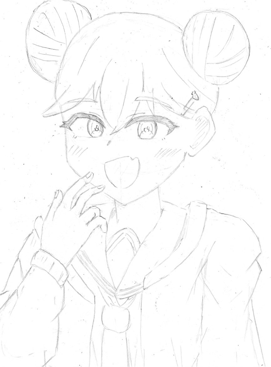 aisensoosuke's tweet photo. お団子キャラ描きたい https://t.co/Rrlxm4cgyF