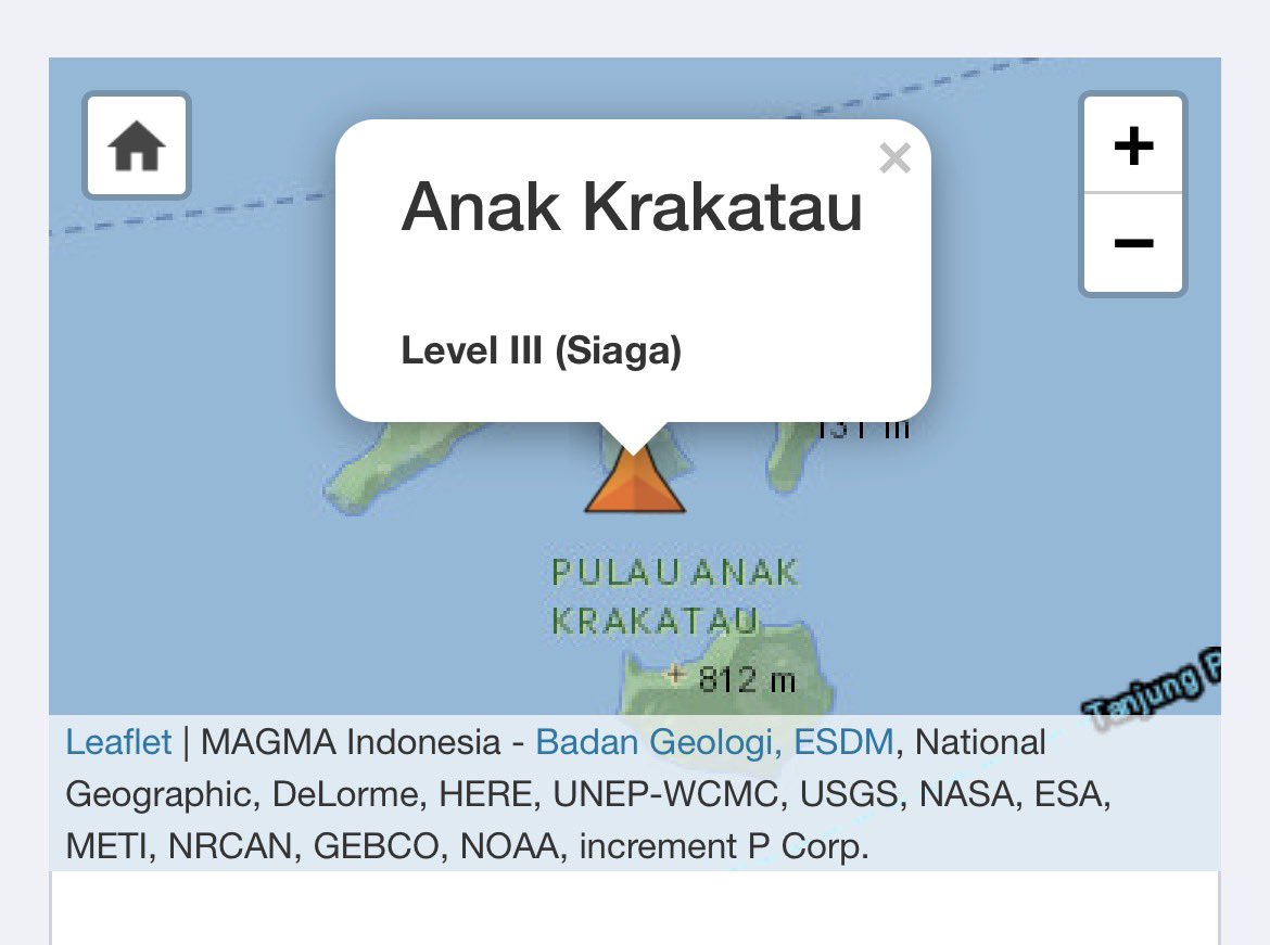greencitzen's tweet photo. Teman-teman stay safe untuk wilayah sekitar Krakatau, info malam ini abu vulkanik mengarah ke Lampung. https://t.co/0p6R3L96l7