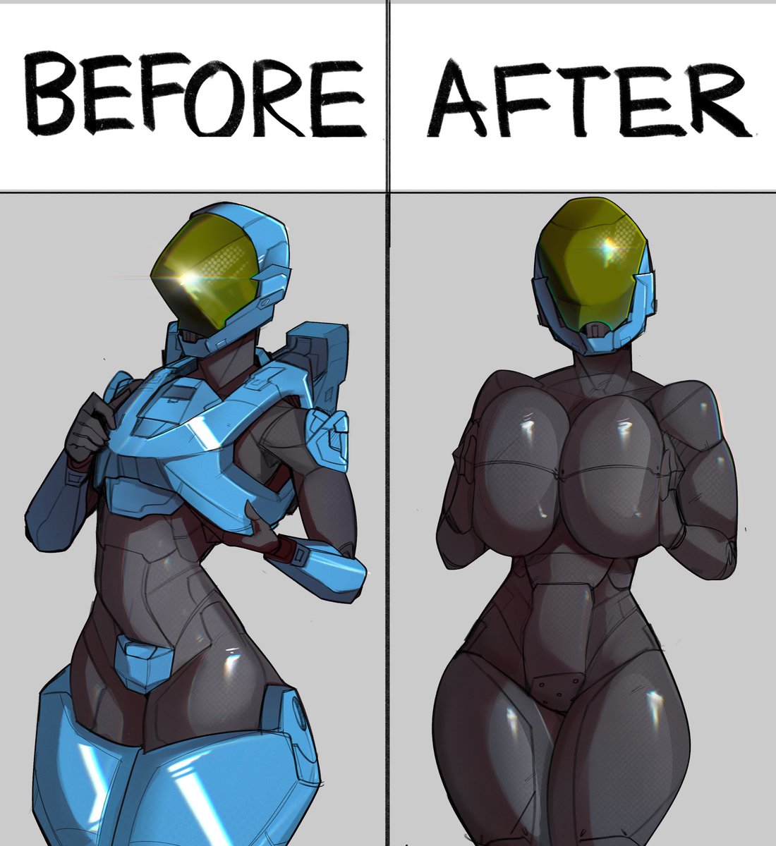 Spl4ts's tweet photo. Bulky, or non-bulky Spartan? https://t.co/lNwQ8vu7BV