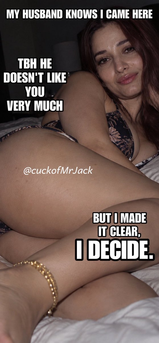 cuckofMrJack's tweet photo. I’m nobody to make decisions here.

My wife has her own choices🧎🏻 https://t.co/ImKdyEQdSe