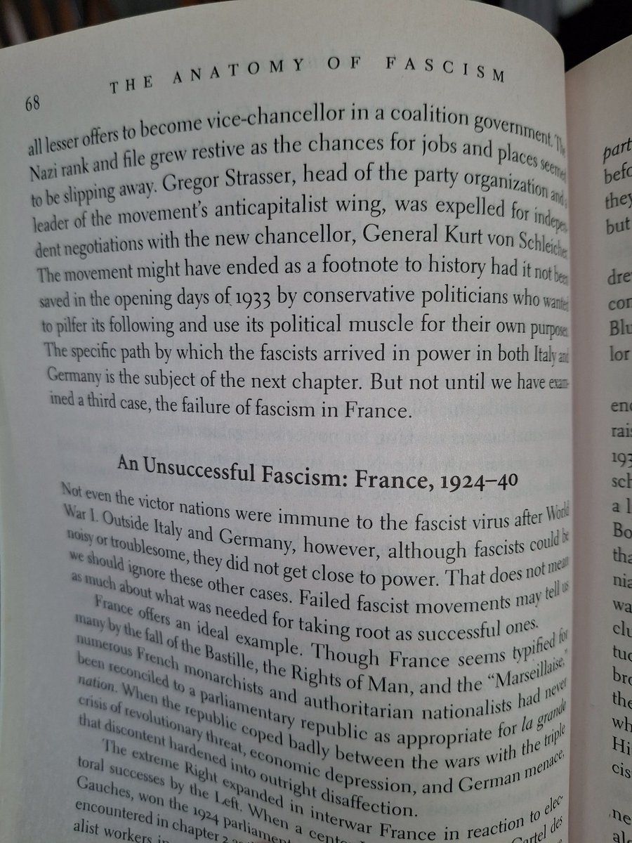 MattPolProf's tweet photo. Historians of Nazism like Richard Evans and Robert Paxton have stressed how without the cooperation of big business and German conservatives the Nazis could have ended up being a "footnote in history." 

Much of this was based on their shared anti-socialism.. https://t.co/l3PzWB4yZp