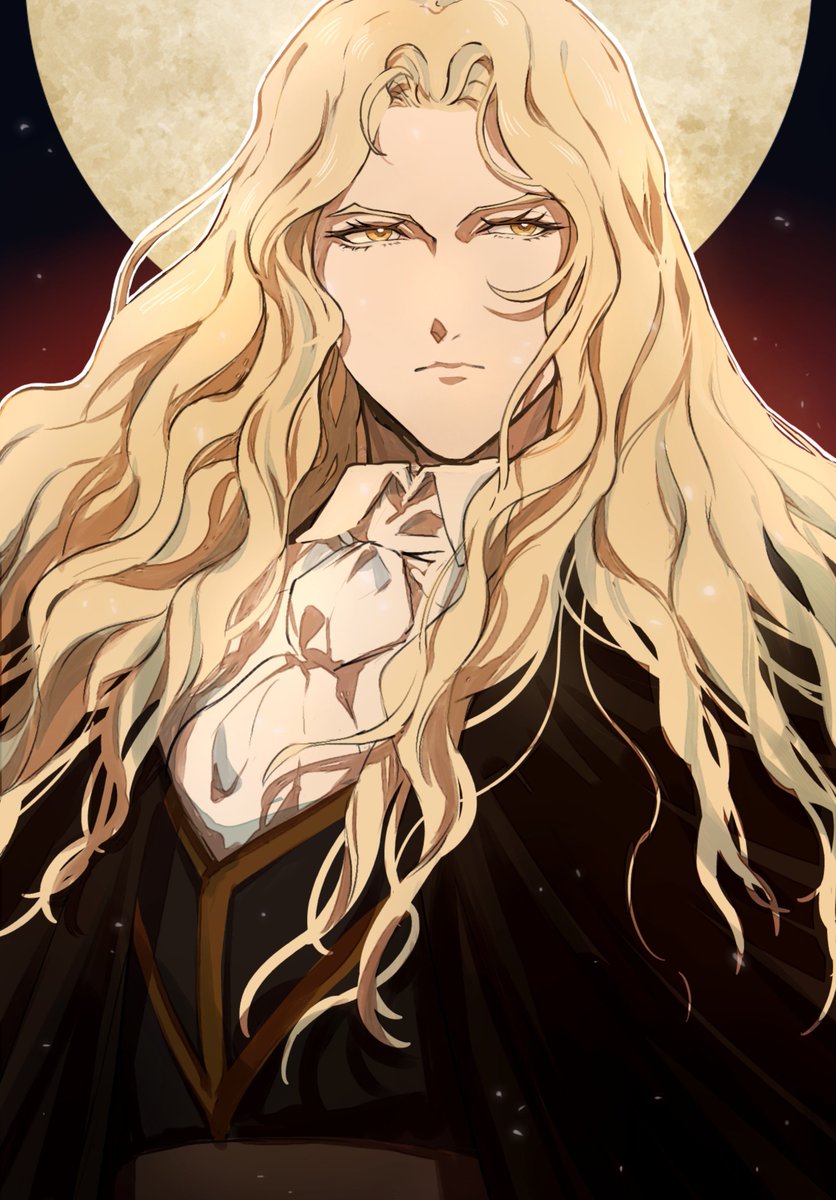 ocomor3's tweet photo. アルカードさん🌕 #Castlevania #Alucard https://t.co/zFthUoYak1