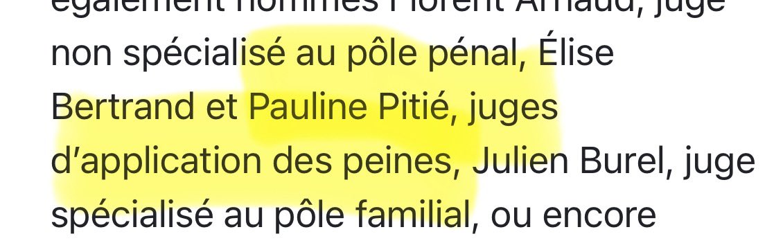 joid123's tweet photo. Passion aptonyme… excusez-moi, mais le juge Pitié, je trouve ça a minima cocasse. https://t.co/5l7CT1spM0