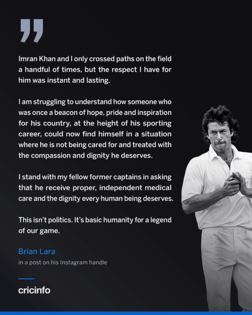 SaimaNa56370074's tweet photo. “I struggle to understand how someone who was once a beacon of hope, pride, and inspiration for his country at the height of his sporting career could now find himself in a situation where he is not being treated with the care and dignity he deserve https://t.co/SChGW0rNeC