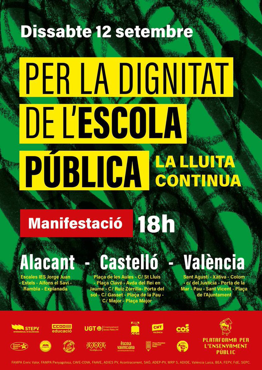 paudiazboils's tweet photo. Inici de curs, reprenem la iniciativa!! https://t.co/e2Xh3DEYn3