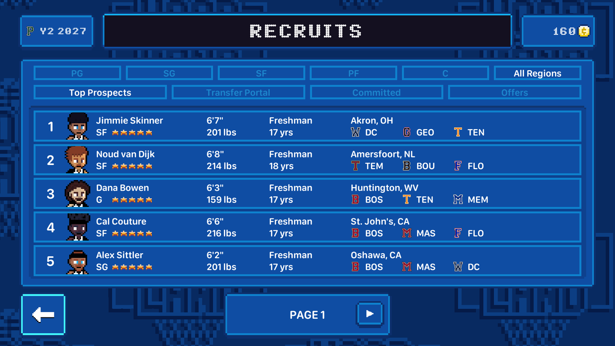 KoalityGame's tweet photo. Hoop Land Update Version 1.10 will be releasing next month on October 20th! This update adds Campus Mode, a new mode allowing you to take over a school and recruit the best prospects on your way to becoming a powerhouse program! #gamedev #indiedev #indiegame #screenshotsaturday https://t.co/L1EGFcX97q