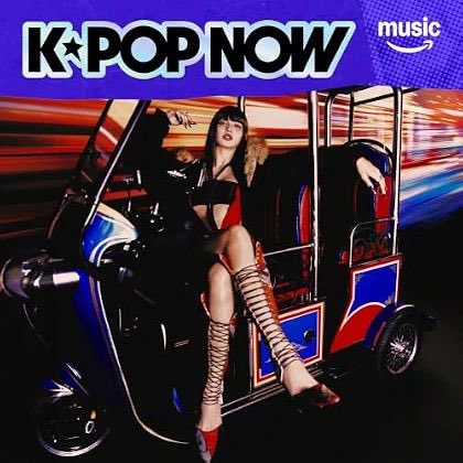 lalaluvlalisa's tweet photo. #LISA on the cover of Kpop Now and Hits Different playlists by Amazon Music. https://t.co/4GcdUYqATE