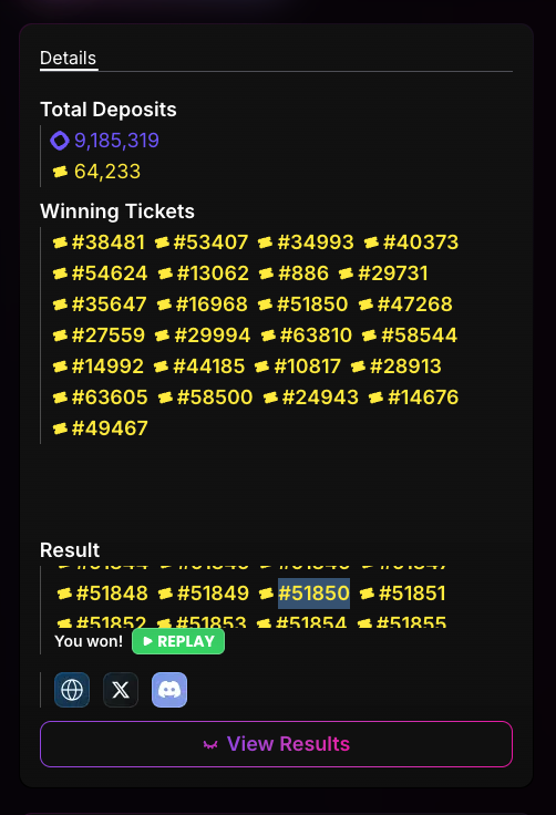 kenobi_mon's tweet photo. I won an extra Chog NFT

In the last hour an additional 4M mon worth of tickets were bought (~$100k)

64233 tickets purchased for a total of ~$230k 

Seems like everyone wants to get exposure to the chog ecosystem https://t.co/i5RRP0FhJX