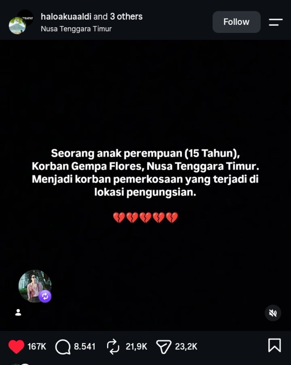 ncessyya's tweet photo. COKKK YANG BENERR AJA???? bahkan di saat bencana kayak gini masih aja ngelakuin hal bejad??? ga ada otak anjing https://t.co/n5MImecXu0