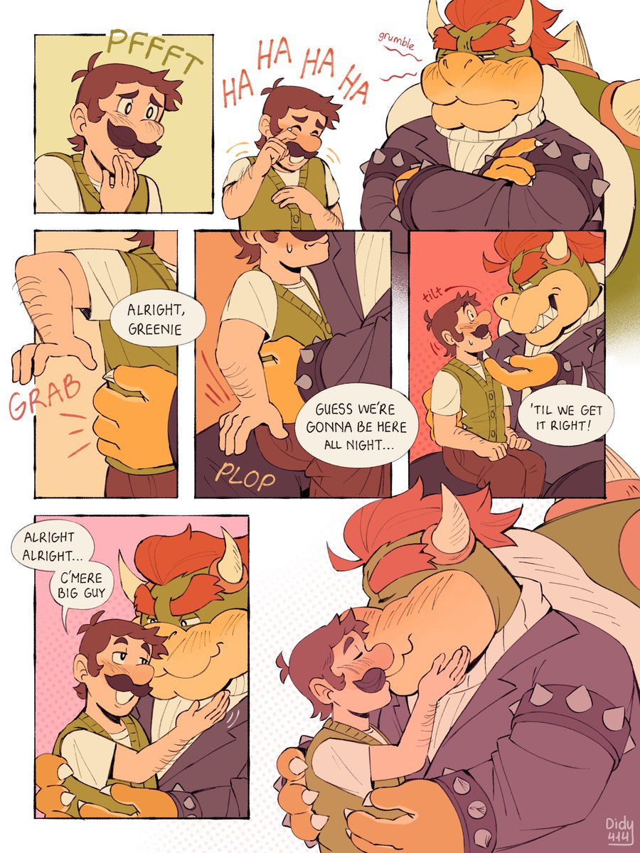 didy414's tweet photo. first kiss!
#supermario #bowuigi https://t.co/01shM3hsEv