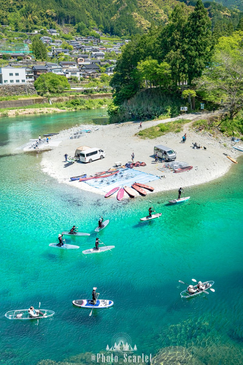 Photo_Scarlet's tweet photo. 高知県は、川も湖も海も癒しの色でした https://t.co/OD4rfSjG2P
