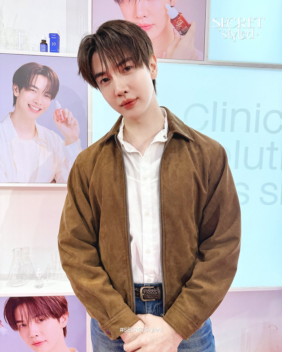 SECRET_Styled's tweet photo. หล่อขี้เล่น!! เสิร์ฟภาพความเท่ของ “แม็กกี้ รชต” พรีเซ็นเตอร์ It’S Skin ‘Serum’ ในงาน It’S SKIN POP-UP MARKET : SPECIAL SALE! ✨

#ITSSKINPOPUPMARKET #MAXKYxITSSKINPOPUP #maxky_rp #SECRETStyled https://t.co/LkSIMQJF91