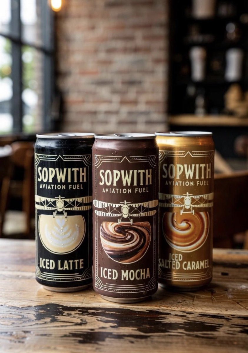 sopwithcoffee's tweet photo. Coffee served ice-cold and ready for take-off! ✈️🧊☕

Meet the Sopwith iced-coffee range:

🤍 Smooth Iced Latte
🤎 Indulgent Iced Mocha
💛 Iced Salted Caramel

Which flavour would be your first choice? Tell us below! 👇

#IcedCoffee #CoffeeBreak #CoffeeLover #CoffeeTime #Coffee https://t.co/Tx7i8GbYDS