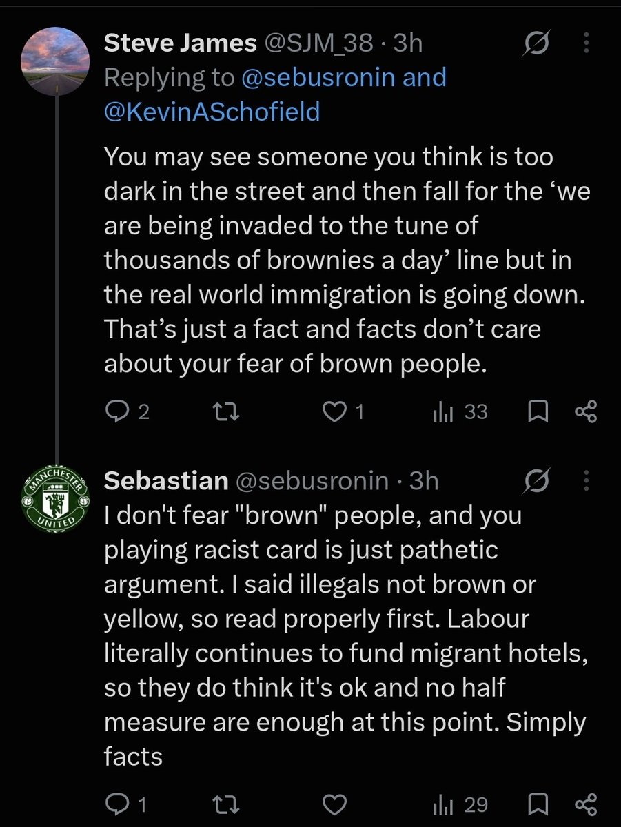 sebusronin's tweet photo. @SJM_38 @Riloh91 @KevinASchofield You're full of shit and there it is, assuming I want deportation cos of skin colour you dumb fuck is what a racist would say when I said illegals: https://t.co/QlkZxFujPF