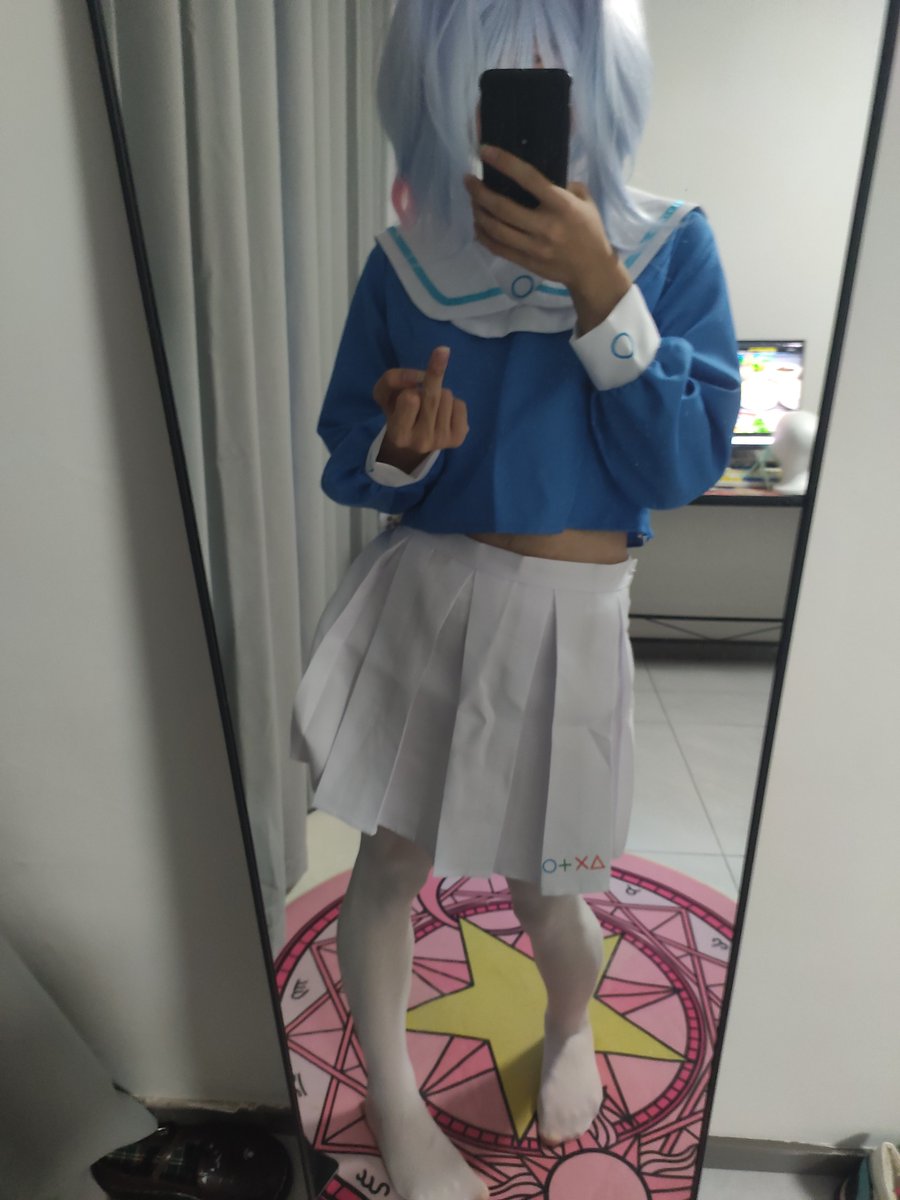 CornKerneI's tweet photo. 杂鱼老师❤️就不给你出彩😋
#男の娘 #伪娘 #BlueArchiveㅤ https://t.co/yA9u0FtyYi