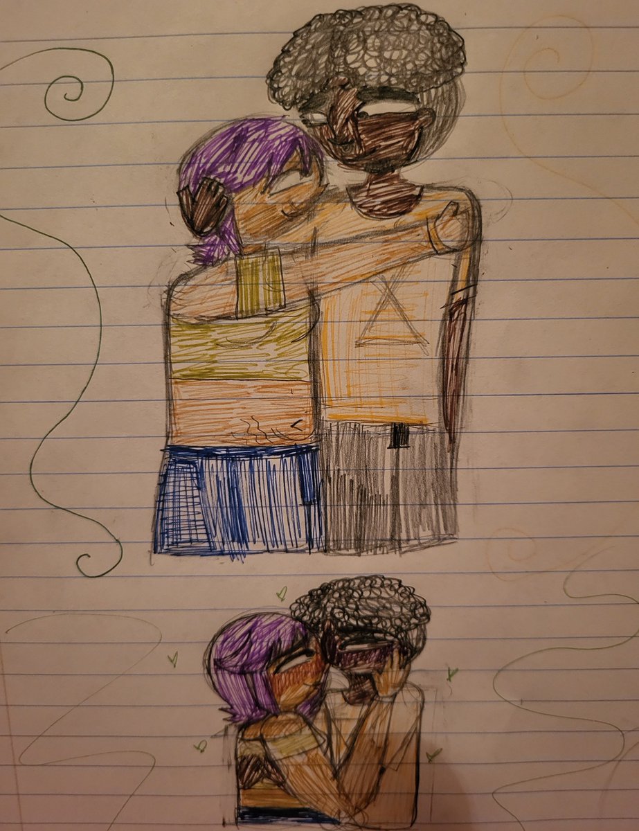 greymerical's tweet photo. DAY 11 OF COMMISSIONS!!!! part 2 of strawpage commissions with rosa x james!!! I think I can take a guess who wanted this but also I LOVE THESE TWO!!!! TWO OF MY FAVS FROM THAT SEASON!!!! also drawing rosa again let's GOOOOOOOO 💜💚💛 #disventurecamp https://t.co/vfXpIttDhL