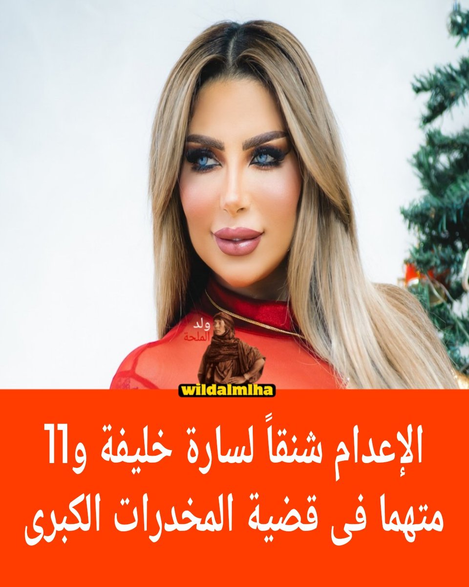 wildalmlhaa's tweet photo. قضت محكمة جنايات القاهرة بمعاقبة المنتجة الفنية سارة خليفة و11 متهما آخرين، بالإعــ.ــدام شـ.ــنـ.ـقاً، بتهم تكوين عصابة إجـرامــيــة منــظــمــة تخــصــصـت في جلـب المواد المستـخدمة في تصنيع المـواد المــ.ــخــدرة، بـقـصـد الاتـجـار وإحـراز وحـيـازة أسـلحـة نـارية https://t.co/iMZf3cM2lV