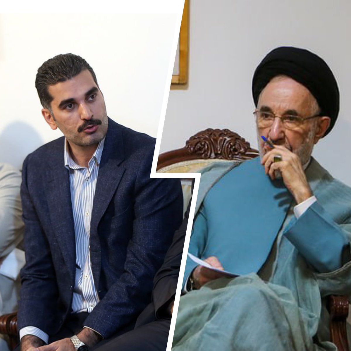ali_ahmadnia's tweet photo. ماه گذشته به بهانه روز خبرنگار توفیق شد همراه برخی مدیران رسانه (اصلاح طلب و اصولگرا) خدمت اقای خاتمی عزیز باشیم

بخشی از صحبت های خودم در جلسه را اینجا منتشر میکنم:

بابت پیامی که به آقا مجتبی(آیت‌الله سید مجتبی خامنه‌ای) دادید، تشکر می‌کنم. امیدوارم اشتباهات جریان در مورد رهبر شهید دوباره تکرار نشود؛ این نیازمند یک تدبیر جدی از سوی حضرتعالی است که راهبری جدید شود و یک فرصت جدید هم داده شود. خواهشم این است که استمرار این فضا بیشتر شود.

نوع مکاتبات حضرتعالی با رهبر جدید می‌تواند در خیلی از اقدامات راهگشا باشد. خیلی از افراد به صورت خناسانه دوست دارند جریان اصلاحات را در مقابل حاکمیت قرار دهند. این نیازمند یک تدبیر در سطح کلان توسط حضرتعالی و دیگر بزرگان است. نوع رفتار رهبری هم نشان داده که با آغوش باز این موضوع را پذیرفته و واقعا رهبر جدید نیازمند کمک و حمایت همه جریان‌های سیاسی مخصوصا جریان اصلاحات است.