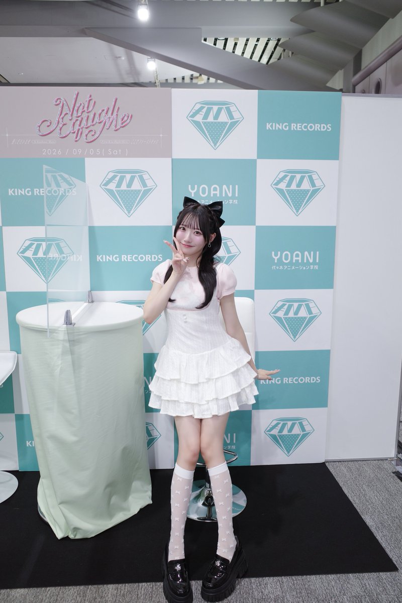 honda_miyuki_'s tweet photo. #聞いて聞いておみるちゃん
初の大阪での対面イベント！🐙
会いに来てくださってありがとう😻

早めのニット着てみたよ♡
少しでもわたしからのパワーと愛が届いていたらいいな🎀 https://t.co/8xIGkhF2RE