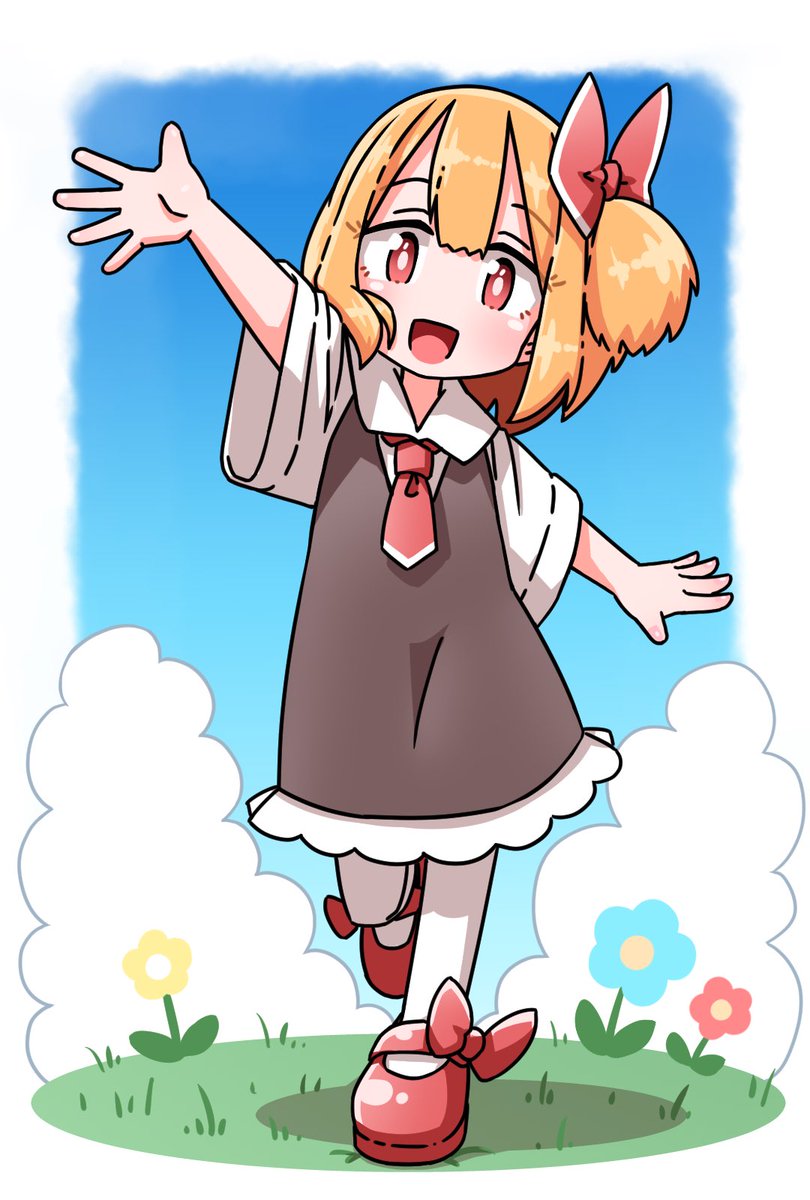longbear65's tweet photo. 元気いっぱいルーミアちゃん‼️☺️ https://t.co/FAnaF7nzWu