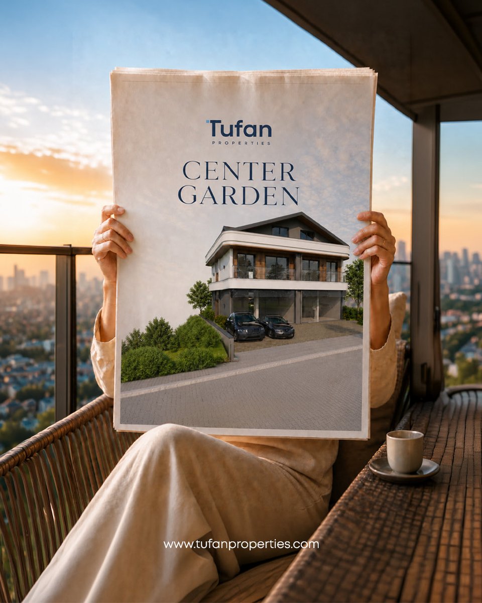 tufanproperties's tweet photo. A lifestyle where you can enjoy your morning coffee in your own private garden, right in the heart of the city…
With its modern architecture and private garden areas, Center Garden redefines the way of living in Fethiye. https://t.co/h9cAzq7mRQ