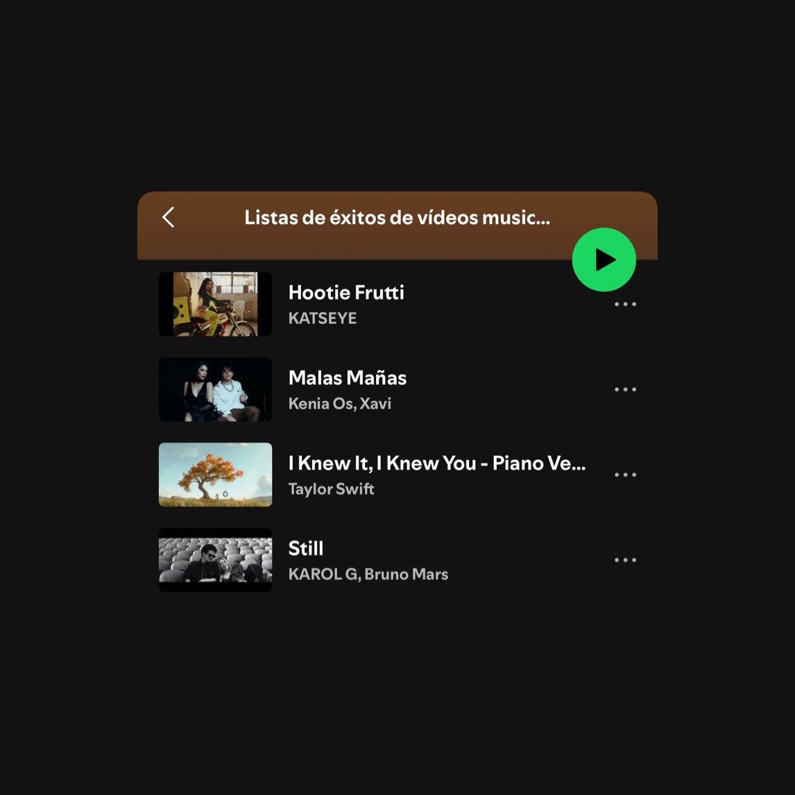 KeniaOsReport's tweet photo. “Malas Mañas” de @KeniaOs &amp; Xavi debuta en el puesto #6 de los videos musicales MÁS reproducidos en Spotify Global. 🌎

— Es la primer artista mexicana en ingresar al chart. https://t.co/jTLabuBjKr