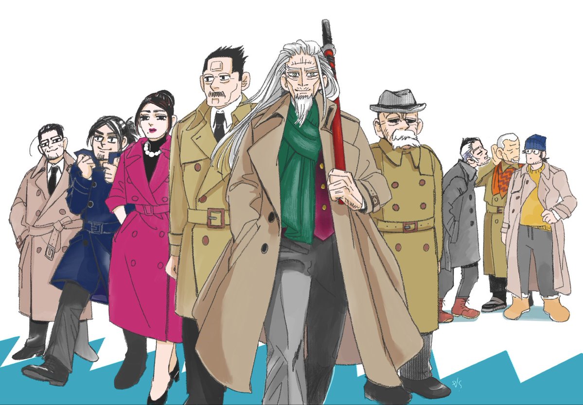 alpacawool_gk's tweet photo. ひじかた組で過去絵まとめ🧥 https://t.co/RoJVmC3ZqS