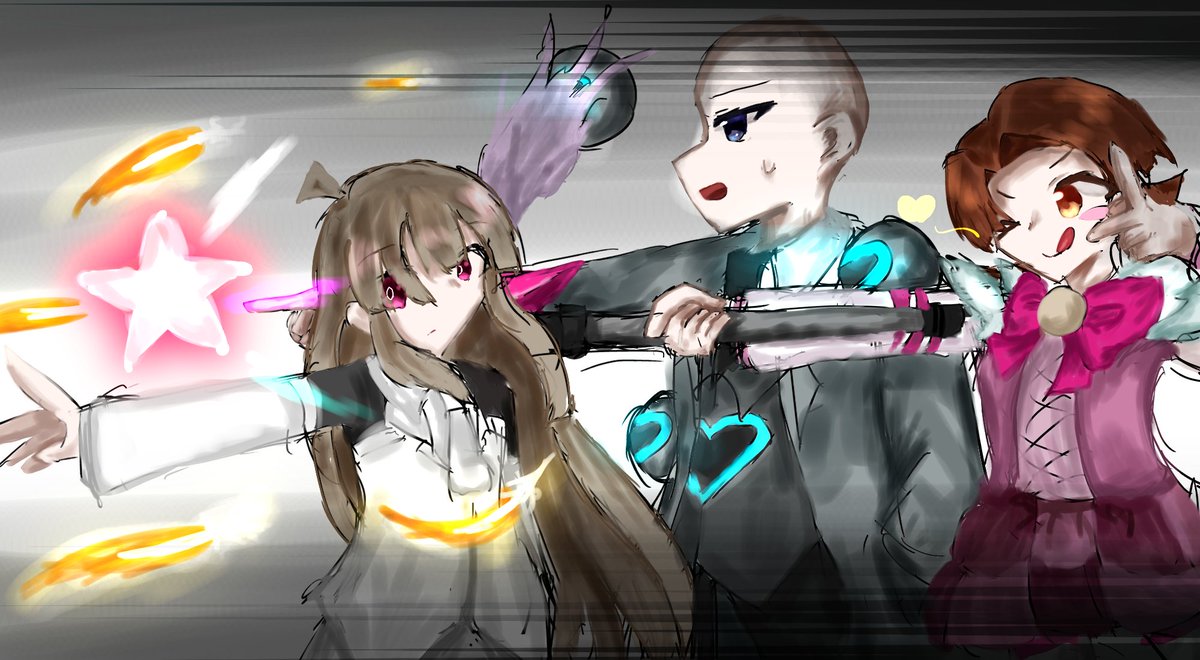 MoMenDDDouhu's tweet photo. #LC版深夜のお絵描き60分一本勝負_自職員の部
ダ・カーポ&amp;名誉の羽根 / 職員ザビエル
星の音 / 職員カティヤ
愛と憎しみの名のもとに / 職員ネビル
＋ 26mim https://t.co/R0x1xC0VC4