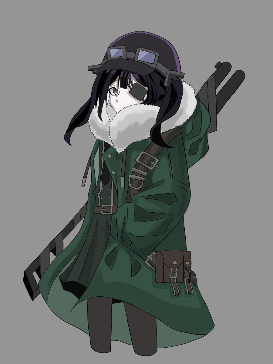 Goshe_sky's tweet photo. ナノカにミリタリー、やはり似合うと思うんだ
#まのさば二次創作 https://t.co/HihkvlfmBr