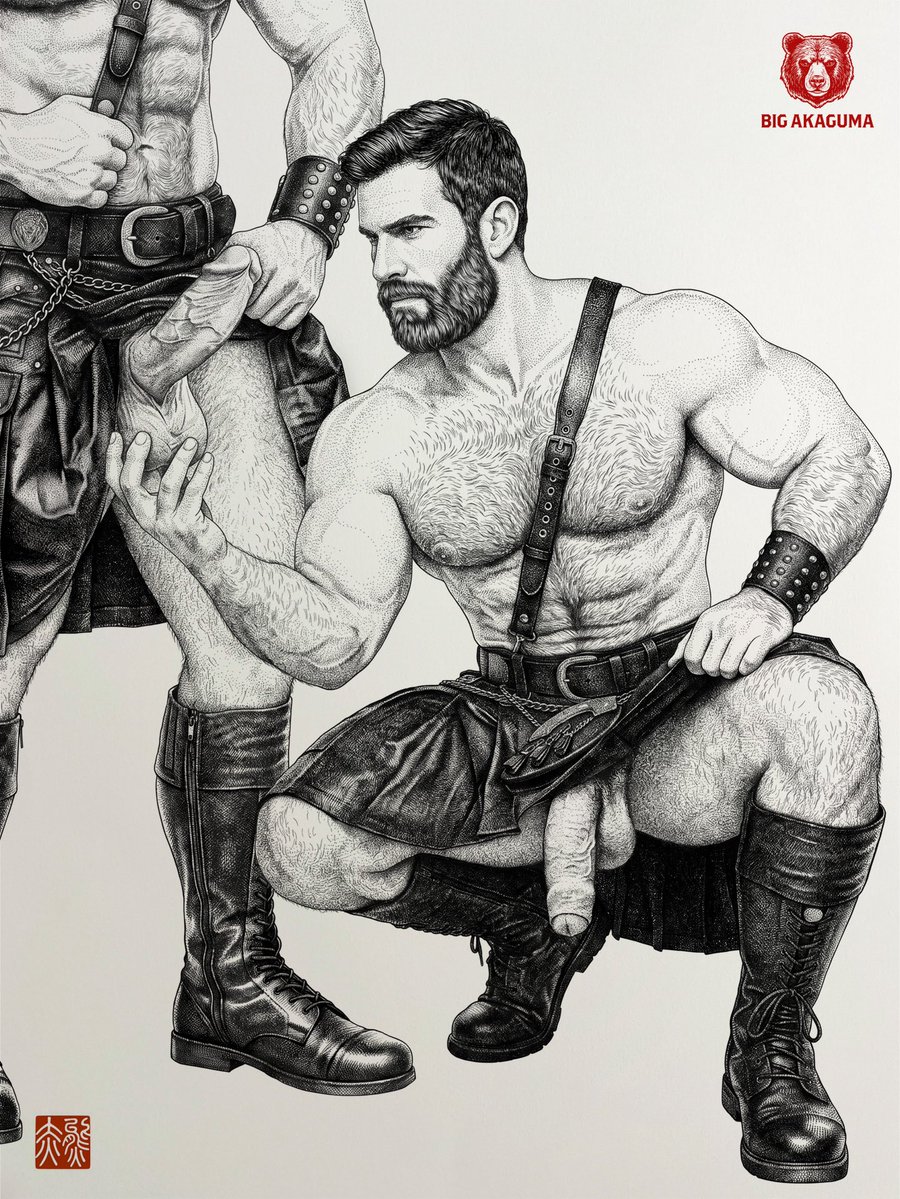 bigakaguma's tweet photo. Torquil also has its own huge attributes. Commissioned work. https://t.co/lfJ5LbGW8R