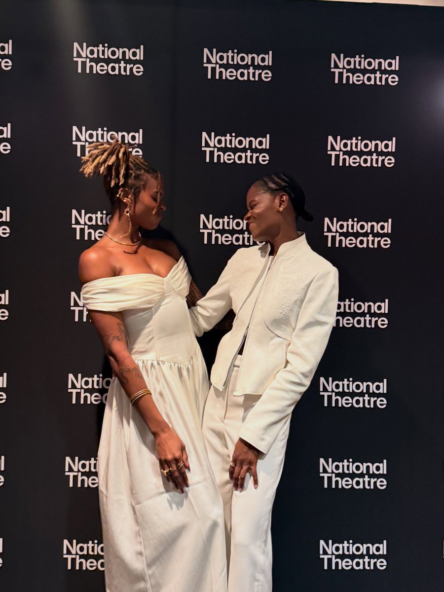 blackishpress's tweet photo. Letitia Wright and Angel-Vicki got married! Congratulations! https://t.co/44zniTcqO1