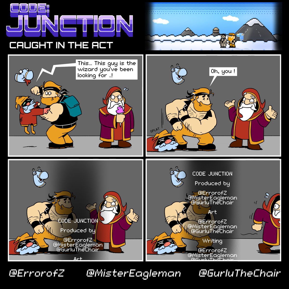 codejunction86's tweet photo. Code: Junction #106
Caught in the Act https://t.co/td8nUU2IDf