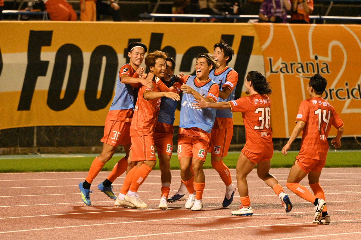 kiitan_ehimefc's tweet photo. 手ぐすね引いて待ちわびていた最高の瞬間が訪れました😭
#藤本佳希 選手のゴールは、 #愛媛FC にとって単なる1Goalにあらず⚽ https://t.co/DroAOI4eiW