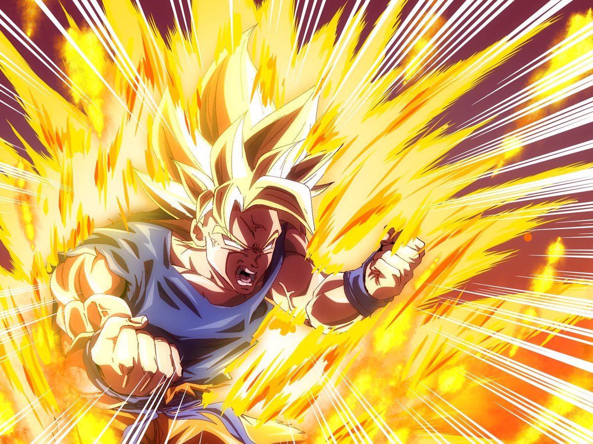 yuuaroart's tweet photo. 俺は怒ったぞー‼︎‼︎
＃ドラゴンボール 
#ドラゴンボールイラスト 
#dragonball #dragonballZ https://t.co/2xFGtQlTJ3