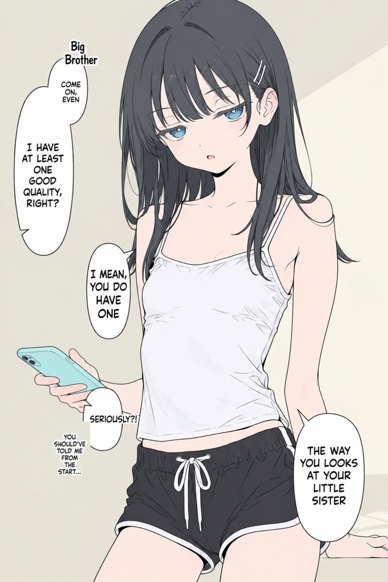 SenseiContext's tweet photo. What Makes The Older Brother Great, From His Little Sister’s Perspective.(1/2)

TL/Edit:@SenseiContext | Art: 
@s1nonomE_4s18rj https://t.co/Nlt48FzXXX
