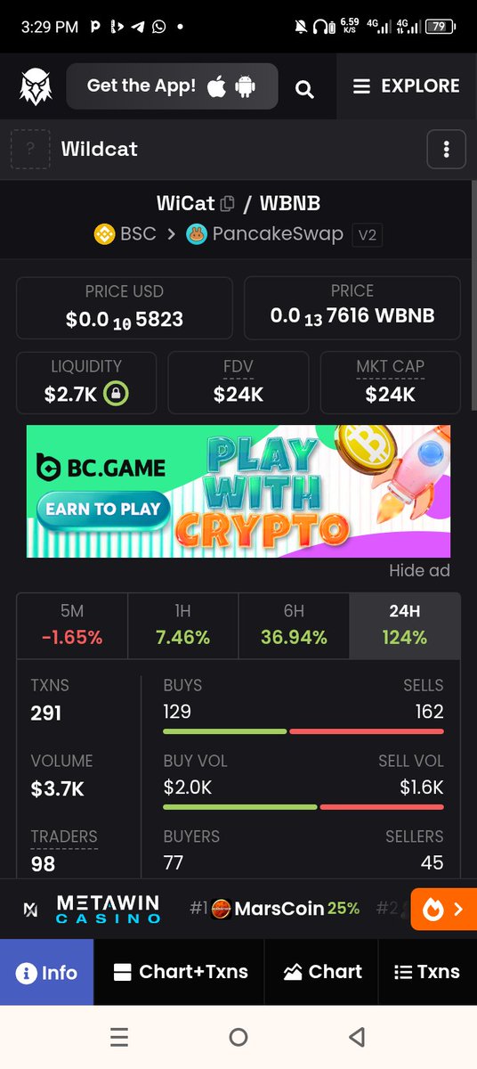 HernandezAdren1's tweet photo. Why is no idolos talking about $WICAT? This is a slow Mooner

Been pumping steadily, holders holding strongly. 

100k here is sure
Met it at 3k MC 2days ago. 

Get a bag let's moon together 

0xD7529D32DD810917D26E3528D47ca18cB00A7772 https://t.co/w0UlYZg5TQ