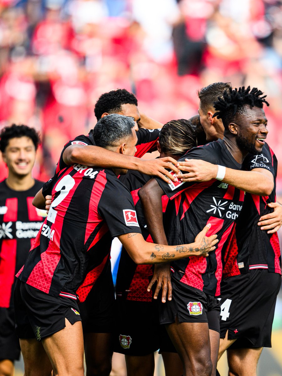 bayer04_en's tweet photo. Not spoiling your ticket today, are we? 😉

53' | 3-0 | #B04FCU https://t.co/OS3WEamEAA