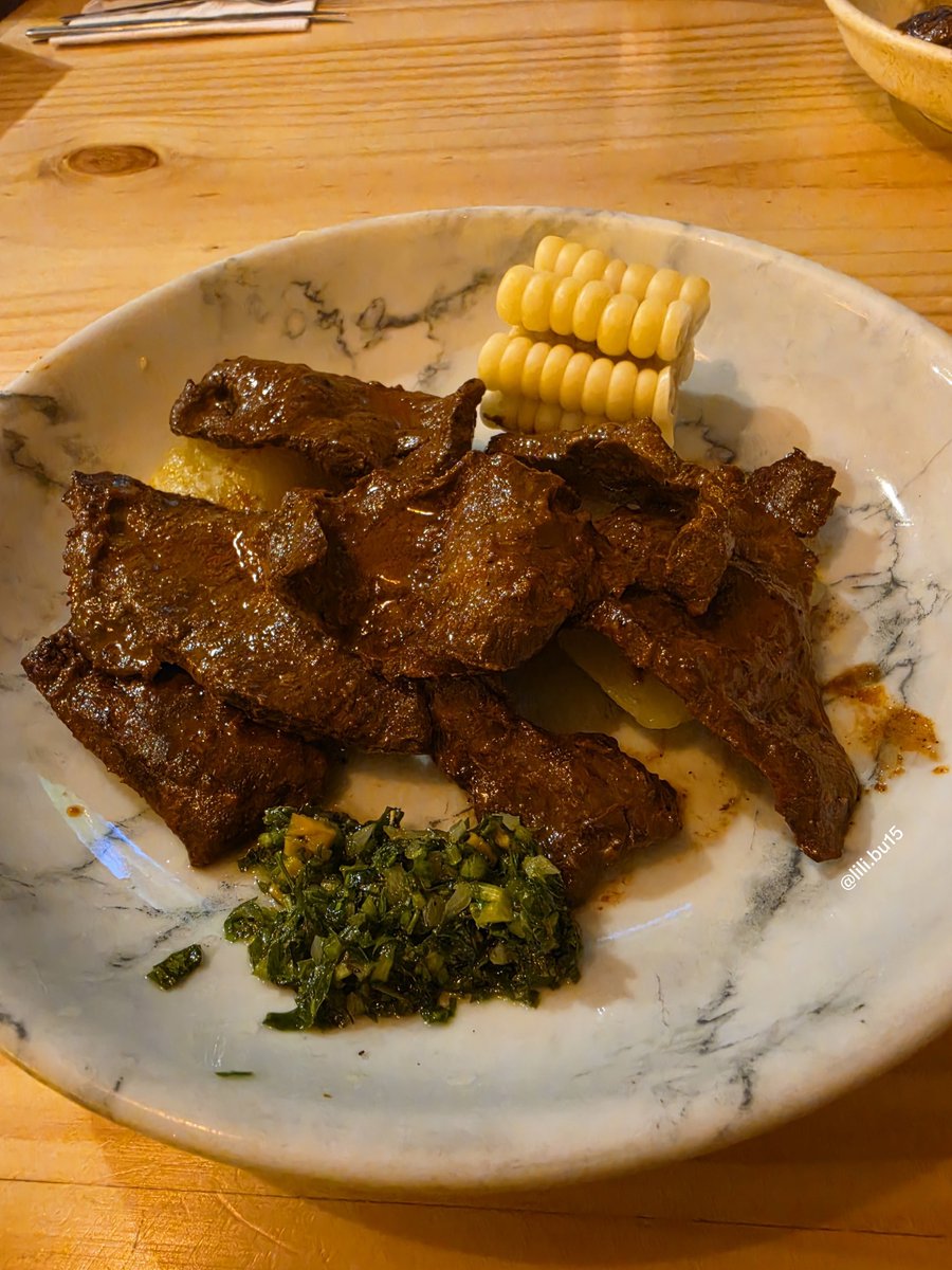 RobotsahiS's tweet photo. I'm glad you liked our food 🥹 @sssong6823

I couldn't resist I wanted to eat Anticuchos too (^-^)

#iKONinPeru 
#iKON 
@iKON_Peru https://t.co/DVIgzQcEne